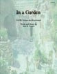 In a Garden SATB choral sheet music cover